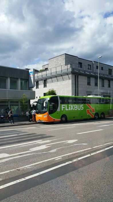 Fernbus Haltestelle Siegen