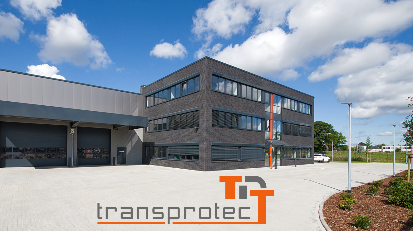 Firmengebäude von der transprotec gmbH in Ahrensburg