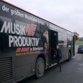 Messe Musik Produktiv, Shuttle zum park and ride.