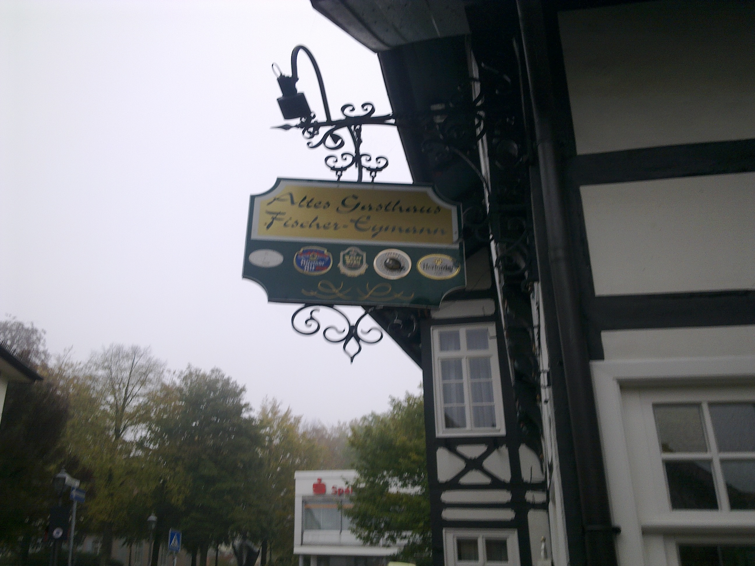 Bad Iburg, Altes Gasthaus Fischer Eymann.