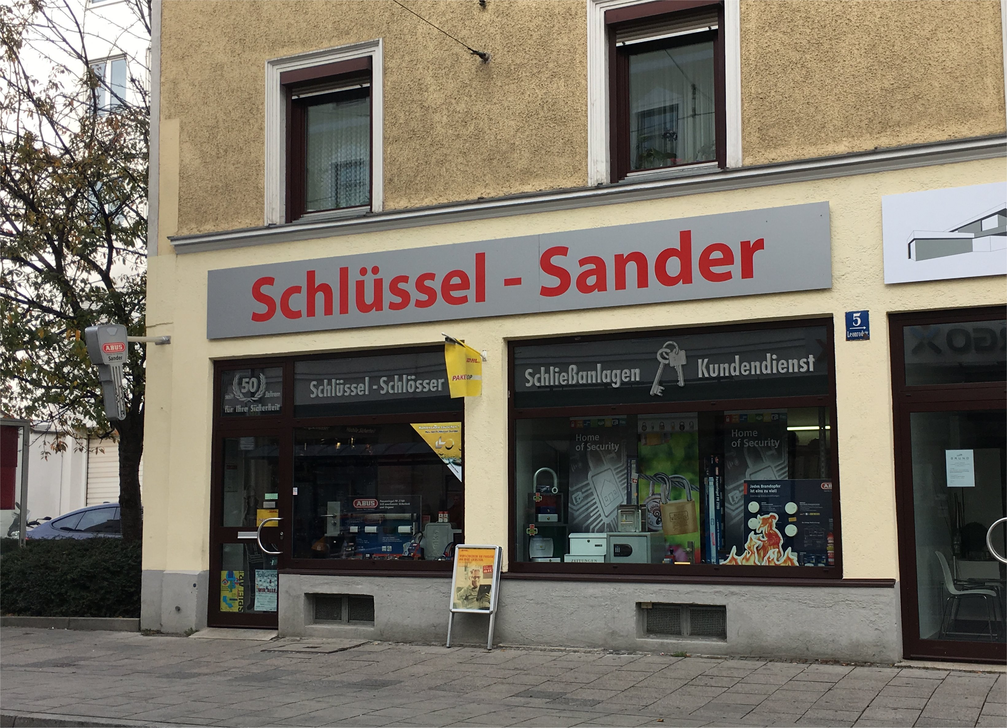 Bild 1 Schlüssel Sander - Franz Sander in München