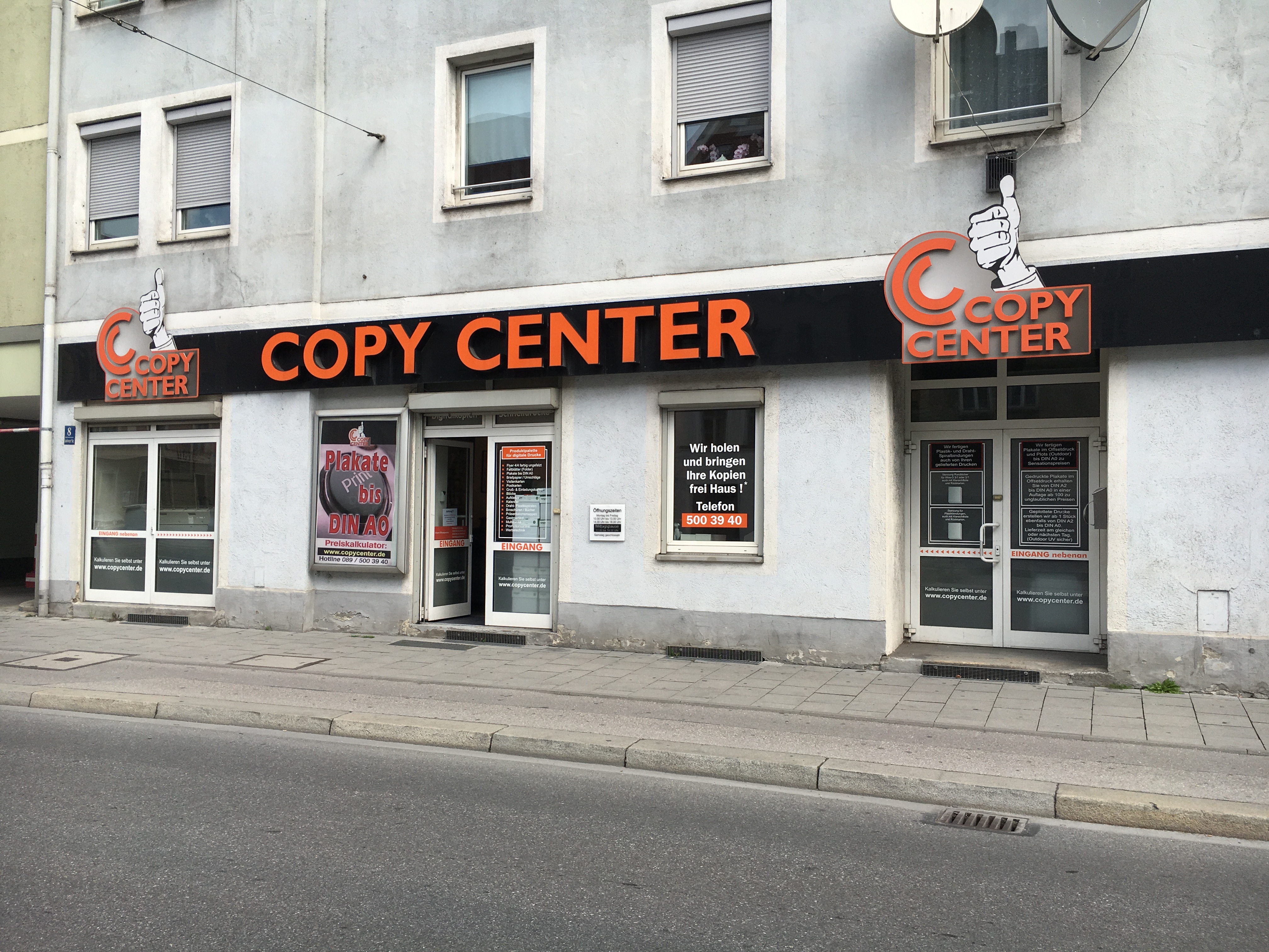 Bild 1 CopyCenter Westend in München
