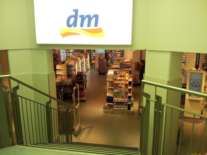 dm-Filiale Ostbahnhof München