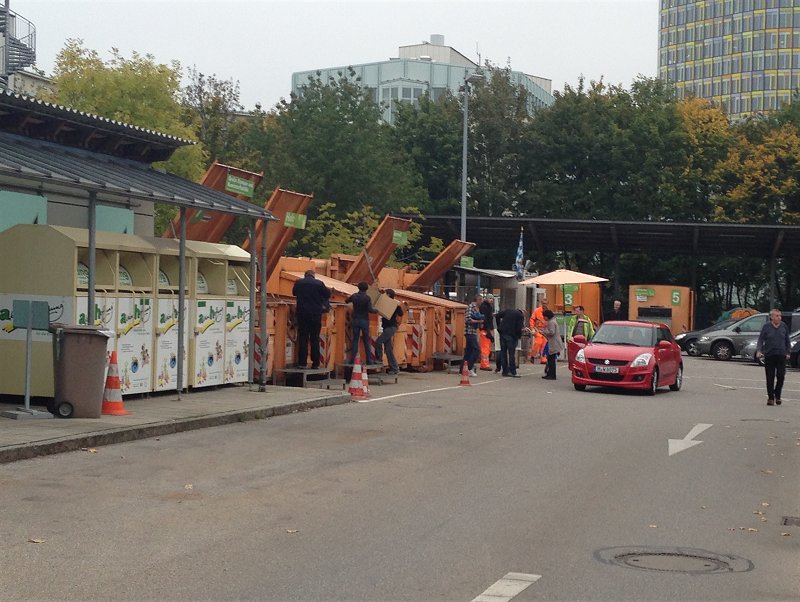 Wertstoffhof Tübinger Straße