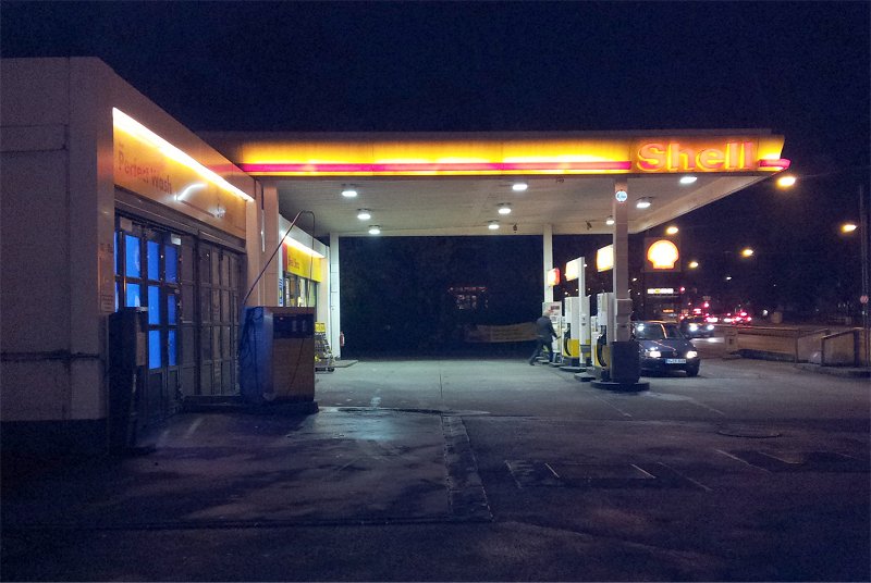 Bild 1 Shell Stationen in München