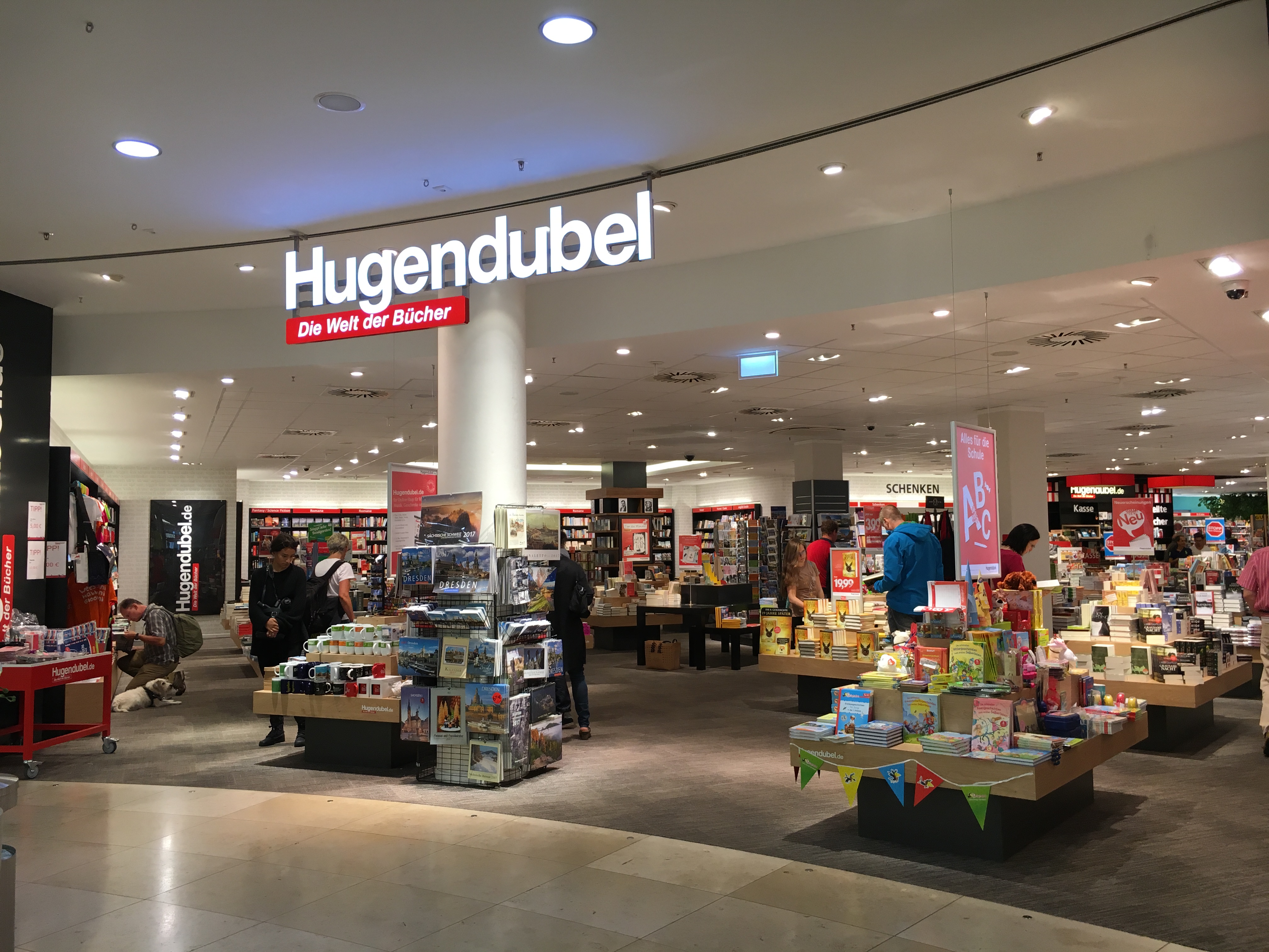 Hugendubel im OG der Altmarkt-Galerie