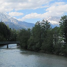 und hier der Blick auf den gleichnamigen Berg