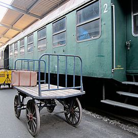 Eisenbahnmuseum Bochum- Wagen der deutschen Reichsbahn
