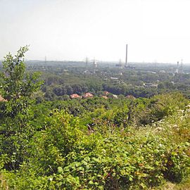 Von hier oben hat man eine wunderschöne Aussicht über&apos;s halbe Ruhrgebiet