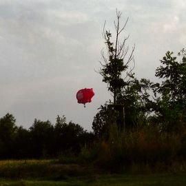 ist das mal nicht süß? ein Heißluft Ballon der Herner Sparkasse