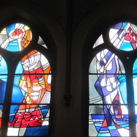 Die Fenster der Propstei-Kirche sind einfach nur toll
