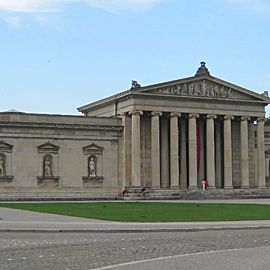 Die Glyptothek am Königsplatz