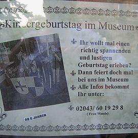 Kindergeburtstag im Museum