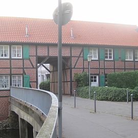 Altes Dorf Westerholt: Stadttor von aussen gesehen