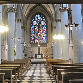 Propstei-Kirche - erster Blick ins innere