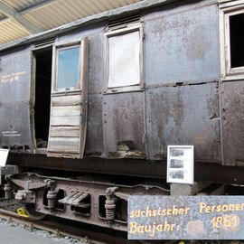 Eisenbahnmuseum Bochum - sächsischer Personenwagen von 1951