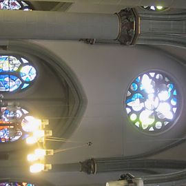 wunderschöne Fenster in der Propstei Kirche Wattenscheid