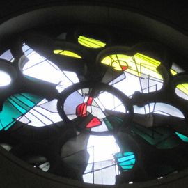 wunderschöne Fenster in der Propstei Kirche Wattenscheid