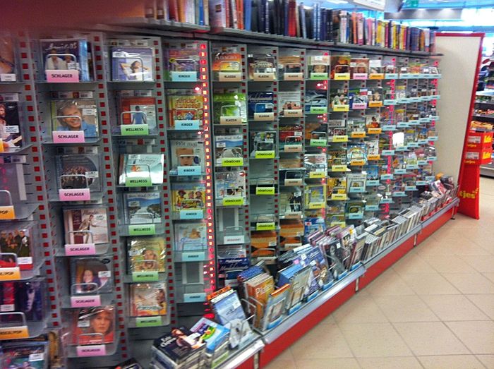 DVDs bei Rossmann