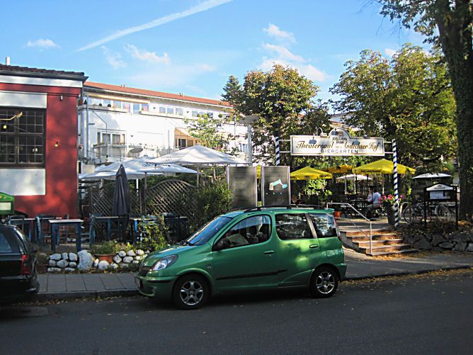 Biergarten vom Andechser Hof in Herrsching