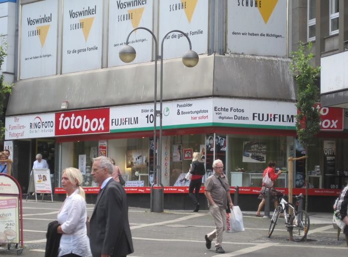 Die Fotobox in der Bochumer Innenstadt