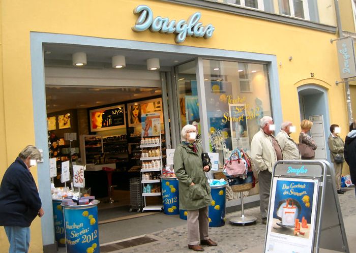 Douglas in der historischen Innenstadt