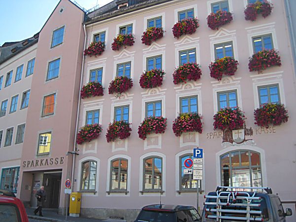 Sparkasse Landsberg auf dem Hauptplatz