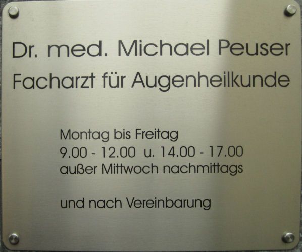 Nutzerbilder Peuser Michael Dr.med. Augenarzt