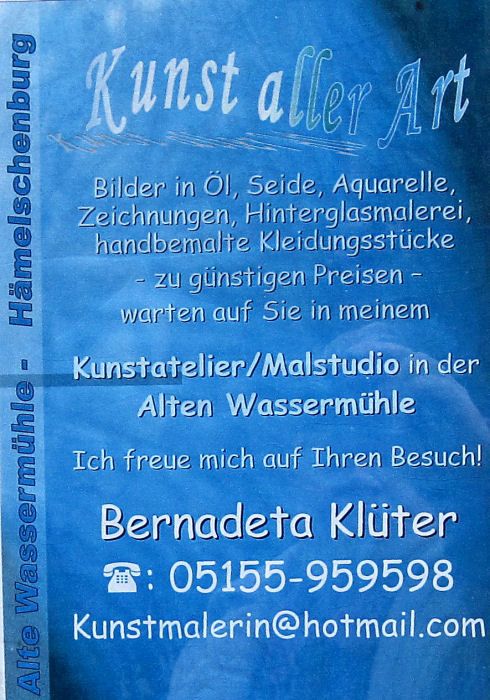 Kunstatelier Alte Wassermühle (Klüter)