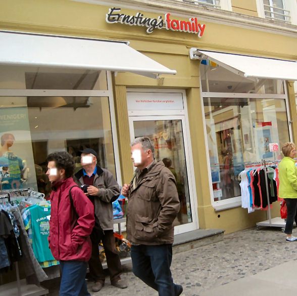 Ernsting's family in der Altstadt