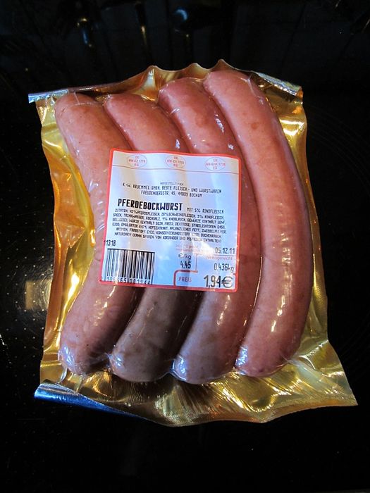 Krümmel Pferdebockwurst