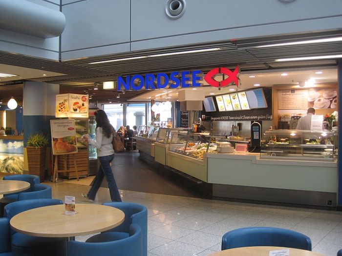 Die Nordsee in den Flughafen Arcaden