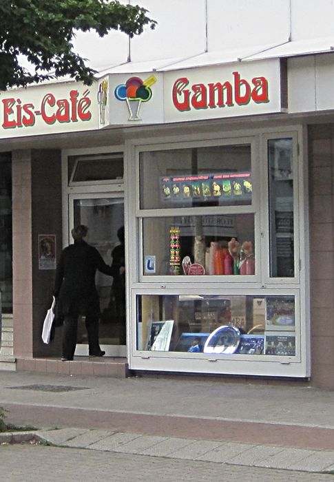Eiscafe Gamba auf der Cranger Str