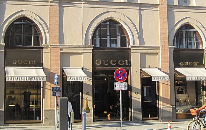 Gucci auf der Maximilian Str.