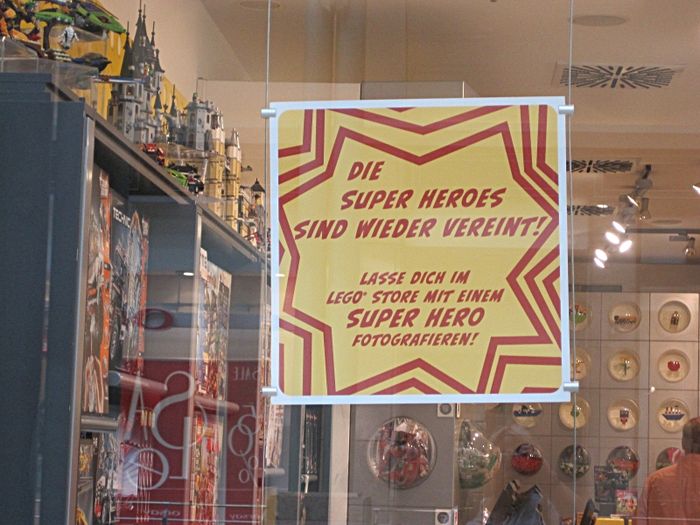 super heroes bei Lego