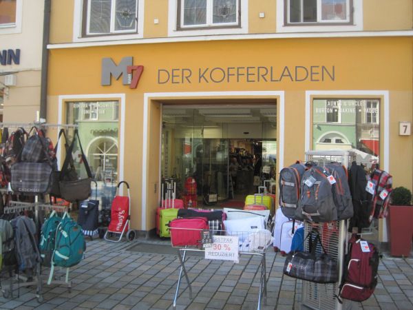 Der Kofferladen in Weilheim - alles dreht sich hier um Koffer und Reisegepäck