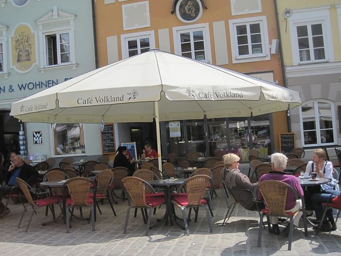 und so sieht es bei Sonnenschein aus