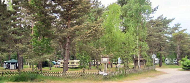 Der Campingplatz in Prerow