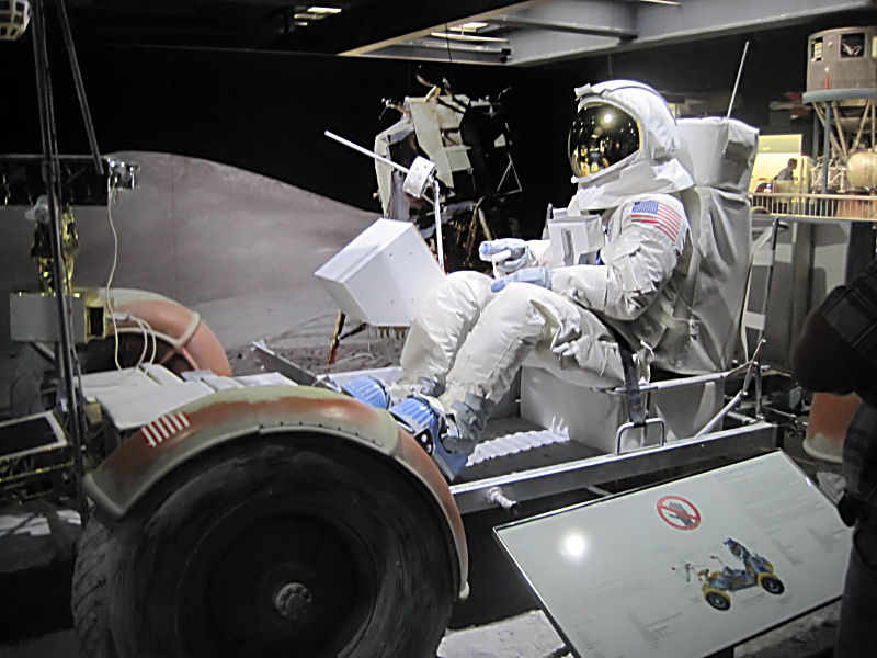 Deutsches Museum - Luftfahrt: Apollo-15 Mondfahrzeug