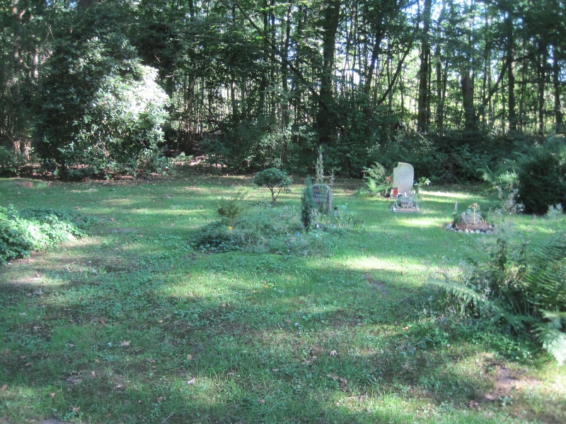 auf dem Waldfriedhof Wanne-Eickel