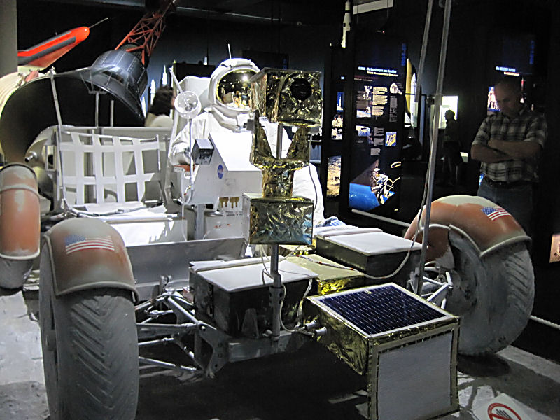 Deutsches Museum - Luftfahrt: Apollo-15 Mondfahrzeug