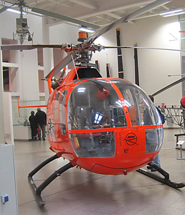 Deutsches Museum: ein Hubschrauber