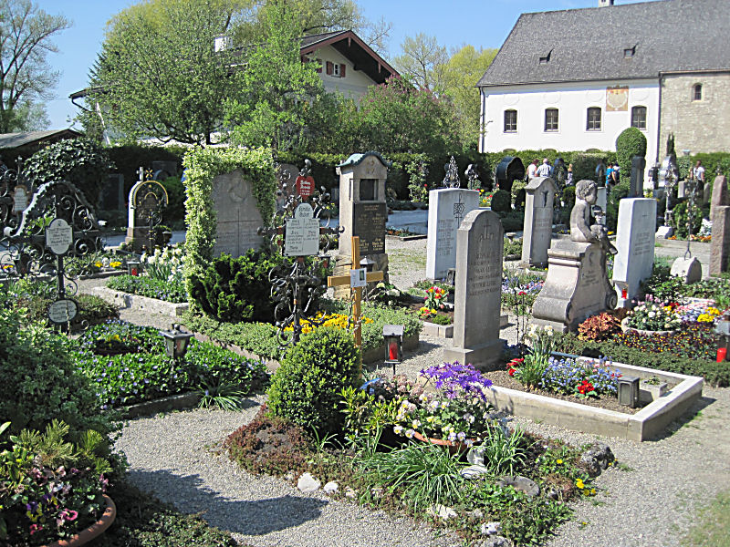 Friedhof auf dem Klostergelände