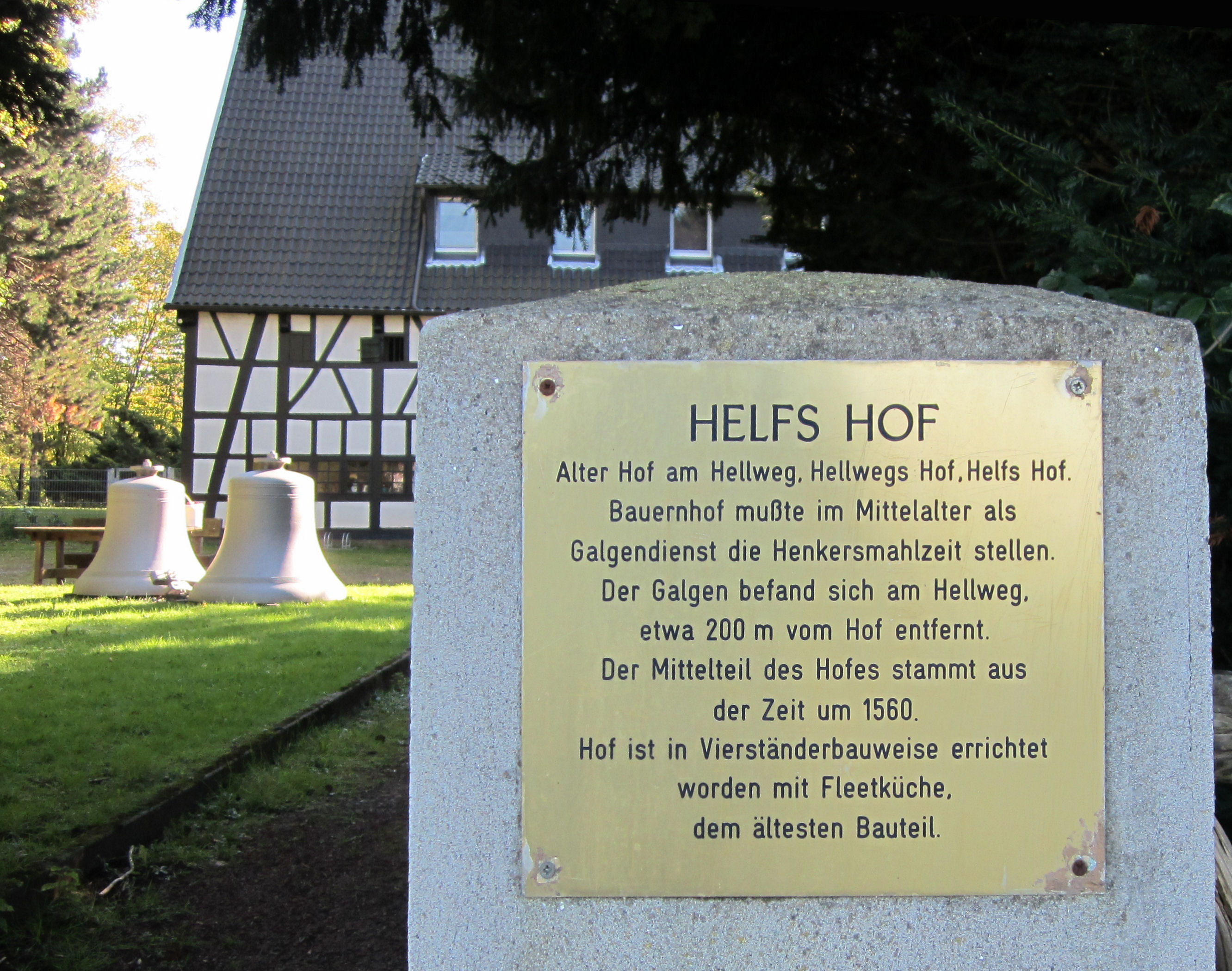 Heimatmuseum Helfs Hof - Eingang