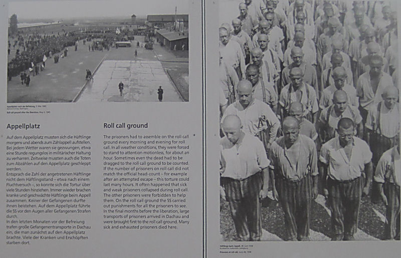 KZ-Gedenkstätte Dachau: Der große Appellplatz