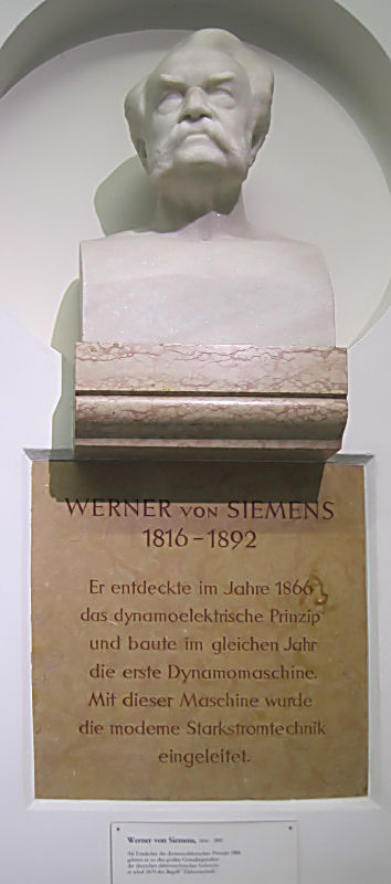 DeutschesMuseum - Starkstromtechnik - Werner von Siemens