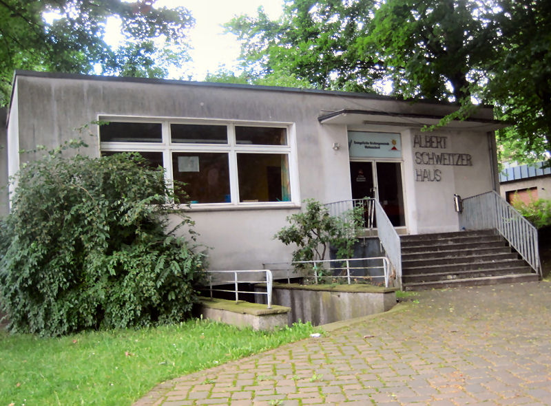 Das Albert-Schweitzer Haus am alten Markt