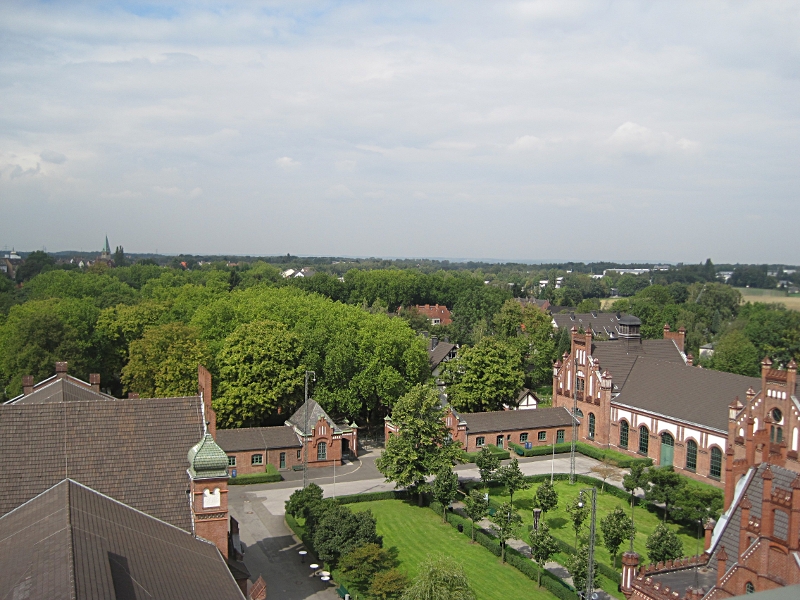 Blick auf die Zeche Zollern