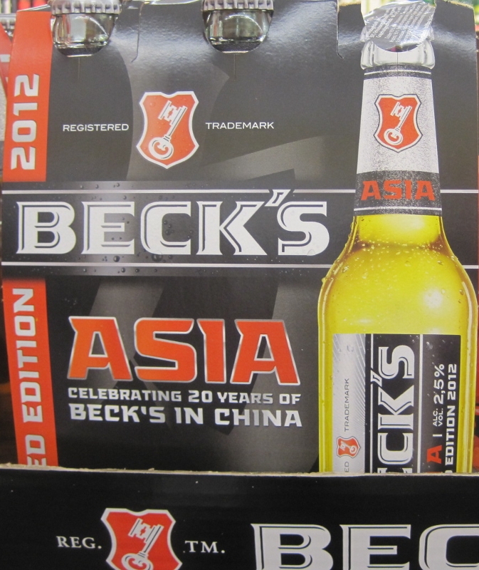 20 Jahre Beck&apos;s in Asien, na dann mal Prost