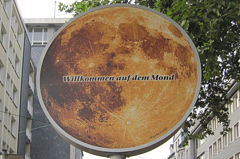 Der Mond von Wanne-Eickel, das Wahrzeichen der ehemalig selbständigen Stadt